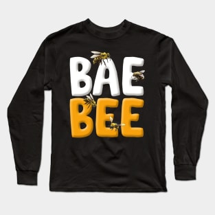 BAE BEE Keeper Beekeeping Tee Honeybee Apiarist Beekeeper Long Sleeve T-Shirt